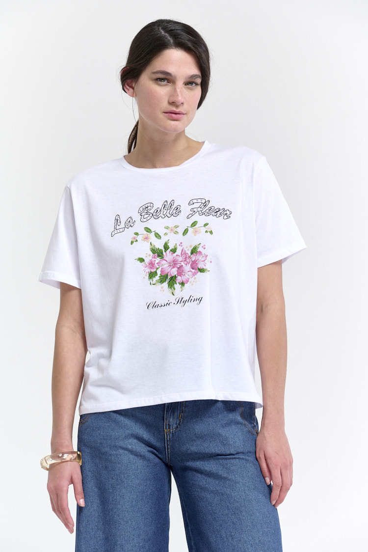 REMERA BELLE FLEUR