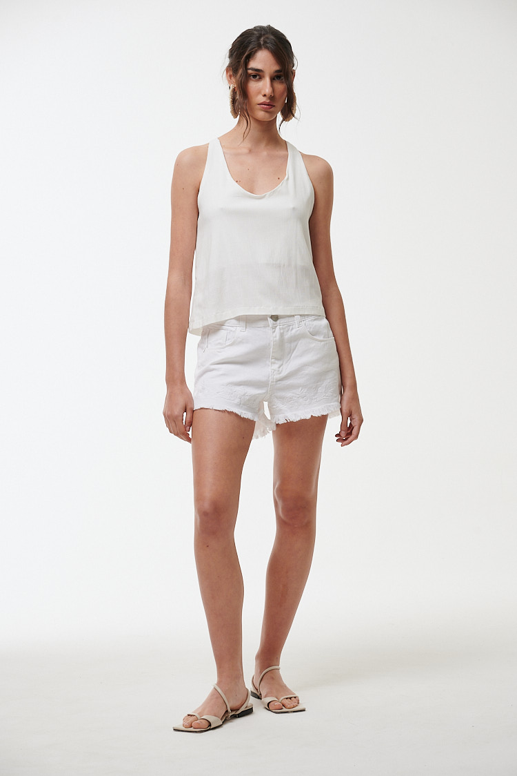 SHORT COWPER WHITE